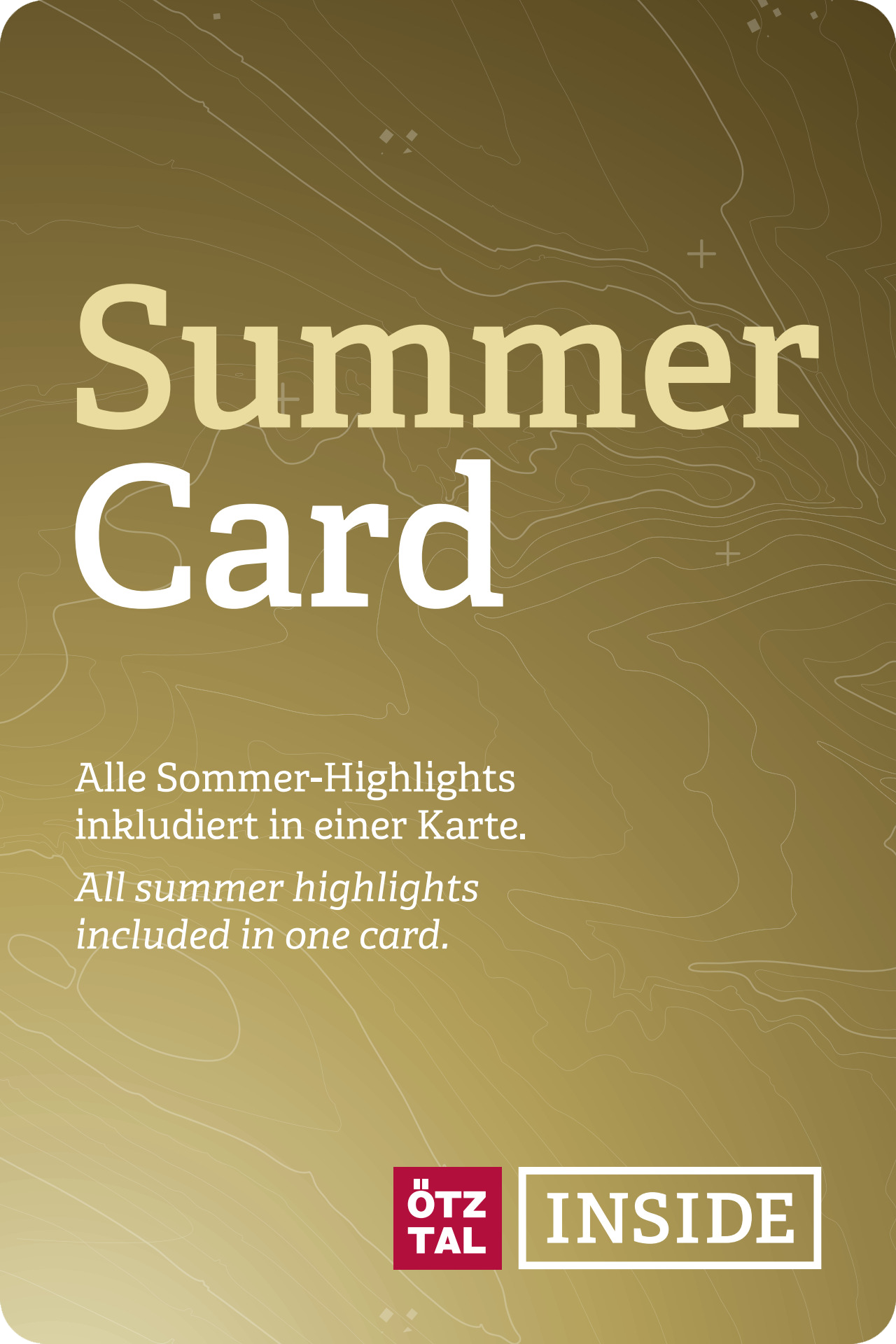 Ötztal Summer Card